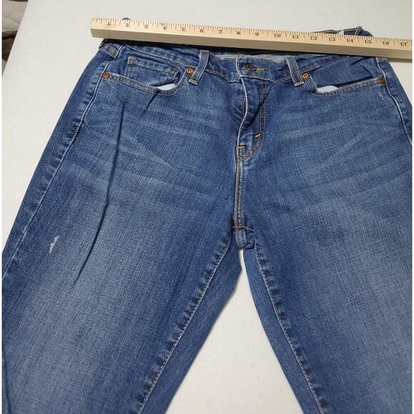 Levi's 515 Womens Bootcut Denim Jeans Size 10M Blue Jeans Mid-Rise Classic - Picture 5 of 8